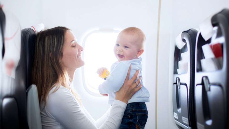 mom-baby-on-plane