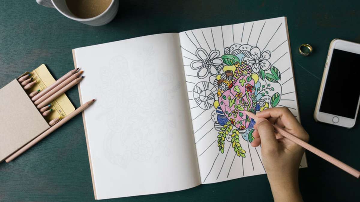 Coloring for Adults  Right as Rain by UW Medicine