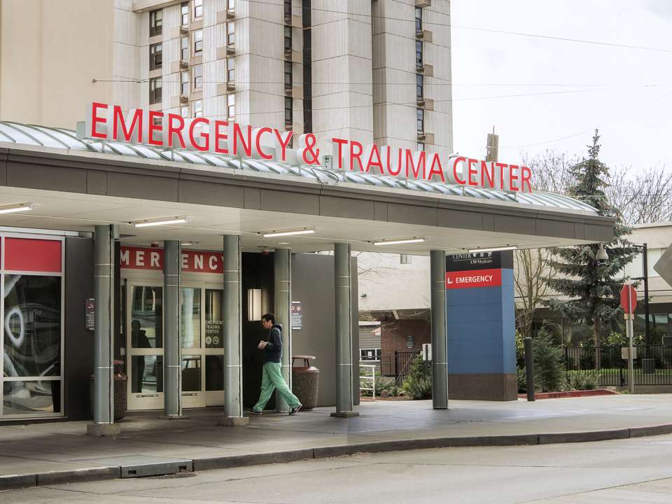 The emergency department of Harborview Medical Center.