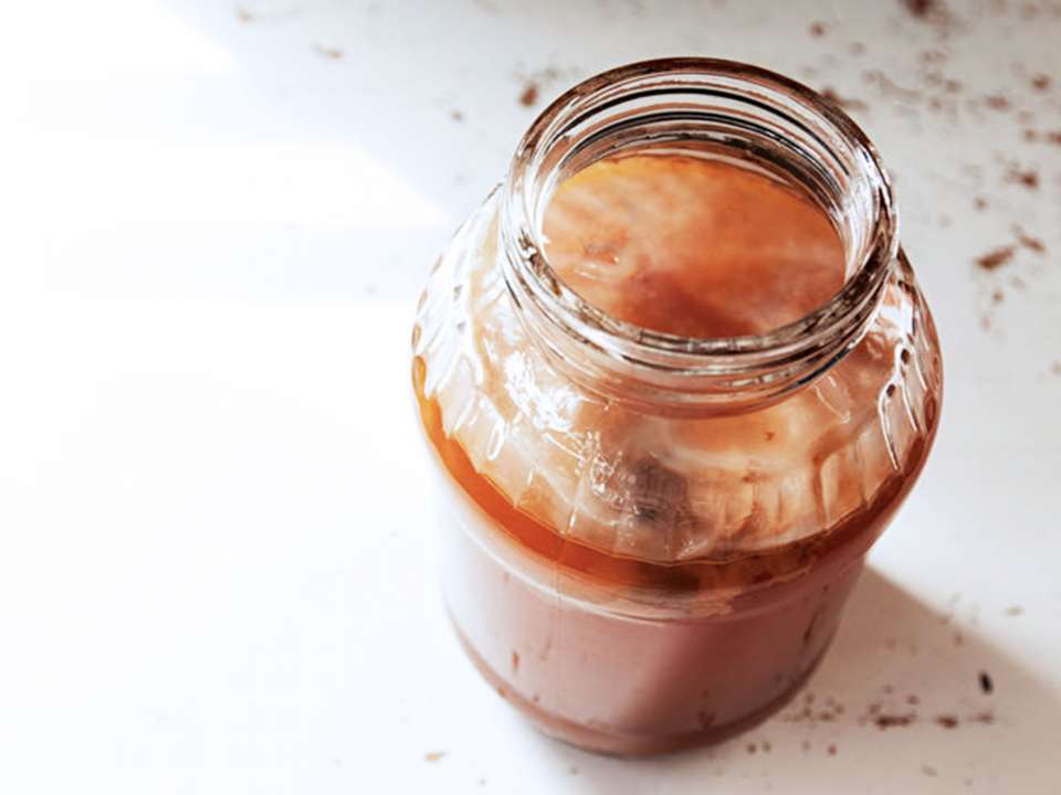 Jar of Kombucha